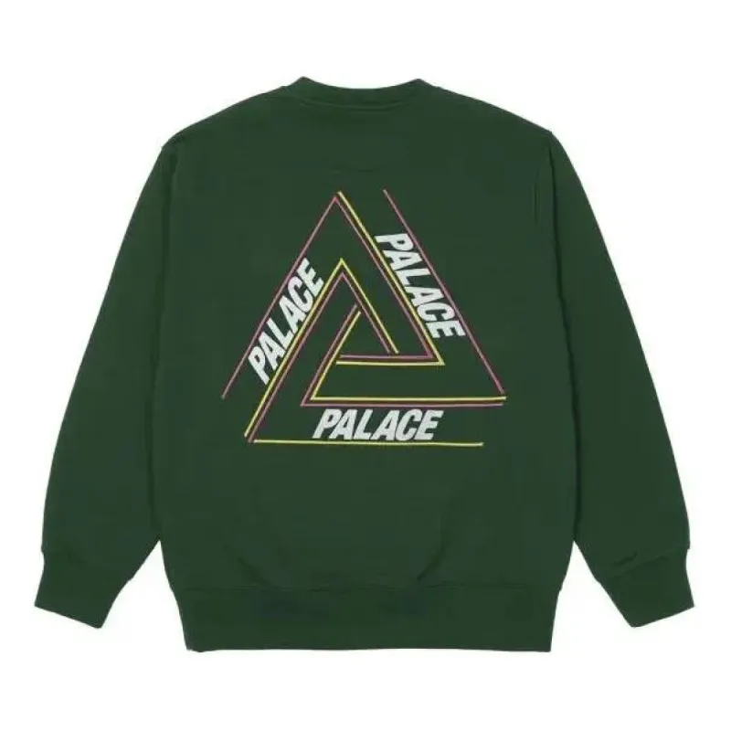 Palace FW21 Basically A Tri-ferg Crew 'Green' P21CW011 sold by KicksCrew