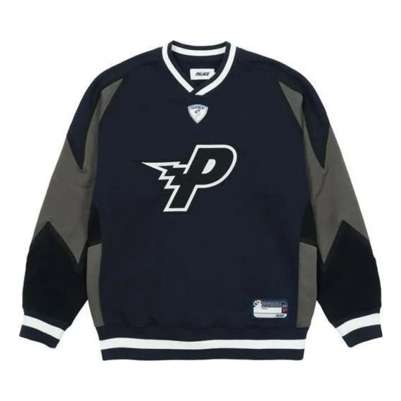 Palace X Salomon FW21 Bolt Crew Sweater 'Black' P21CS013 sold by KicksCrew