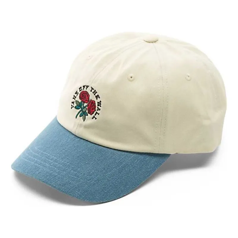 Vans Camburn Curved Bill Jockey Hat 'Beige Blue' VN0A7SD33KS sold by KicksCrew