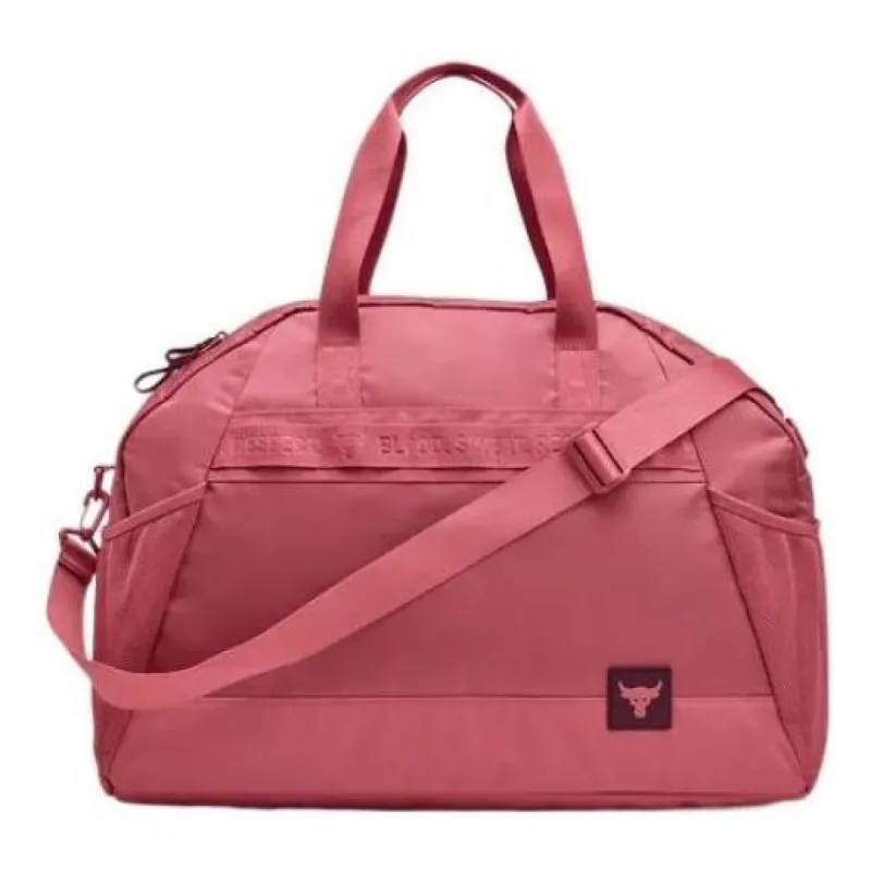 (WMNS) Under Armour Project Rock Gym Bag 'Cherry Pink' 1362259-600 sold by KicksCrew