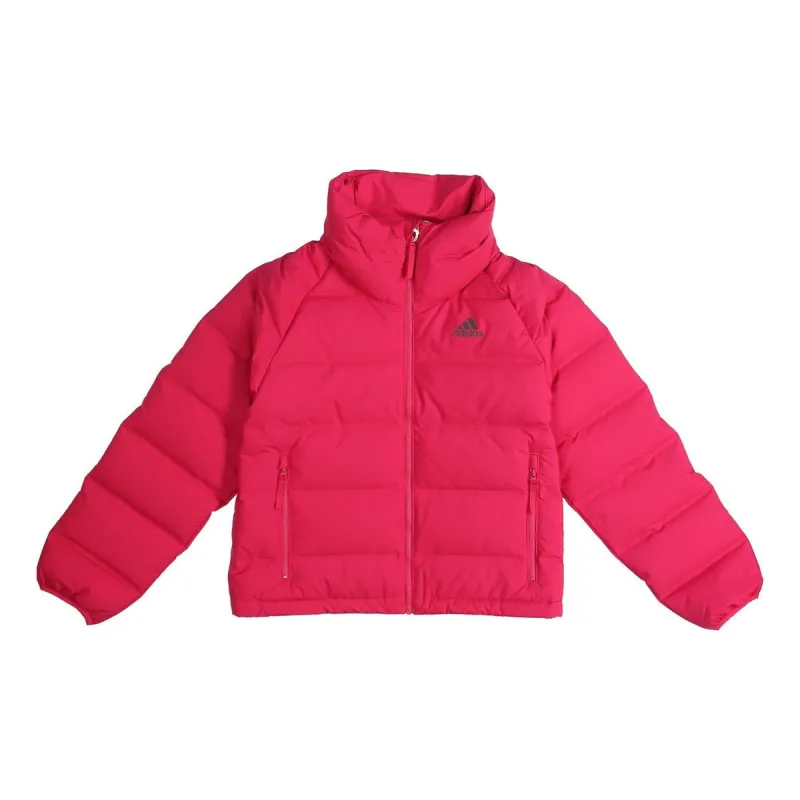 (WMNS) adidas Helionic Relaxed Fit Down Jacket 'Bold Pink' FT2565 sold by KicksCrew