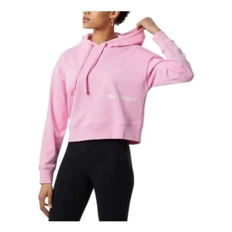 (WMNS) New Balance Essentials Hoodie 'Orbit Pink' WT23512-OTP sold by KicksCrew