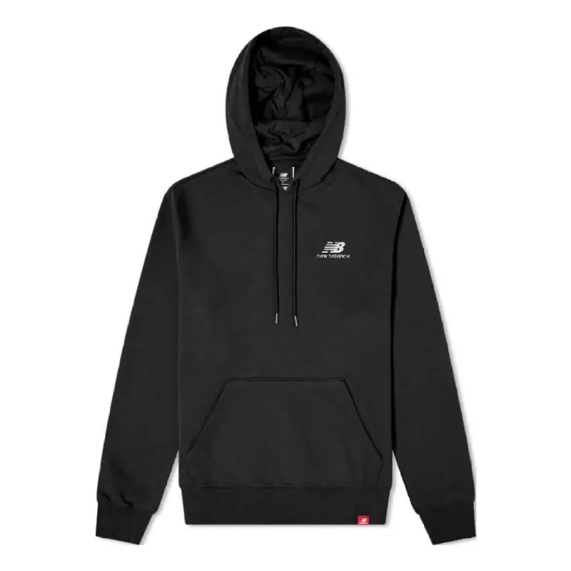 New Balance Essentials Embroidered Hoodie 'Black' MT11550-BK sold by KicksCrew