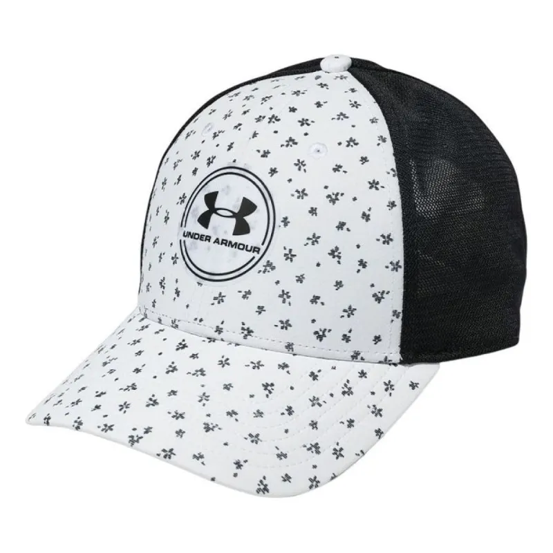 Under Armour Iso-Chill Driver Mesh Baseball Cap 'White Black' 1369805-102 sold by KicksCrew