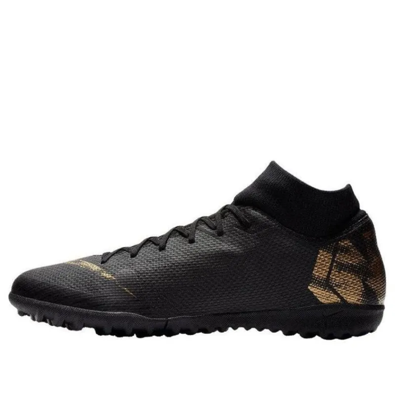 Nike Mercurial Superfly 6 Academy TF ' Black Metallic Gold' AH7370-077 sold by KicksCrew