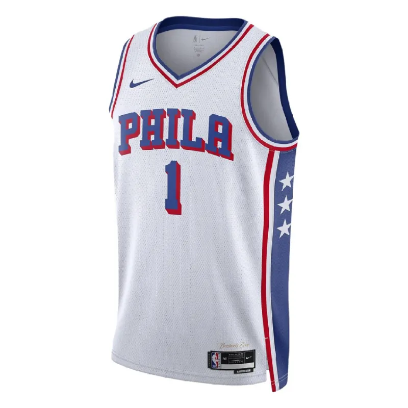 Nike Dri-FIT NBA Swingman Jersey 2023/24 Association Edition 'Philadelphia 76ers James Harden' DX8472-100 sold by KicksCrew