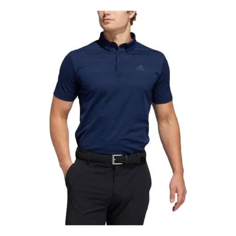 adidas Golf Polo Shirt 'Collegiate Navy' FS6883 sold by KicksCrew