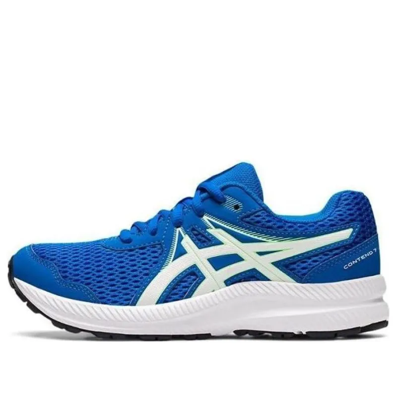 (GS) ASICS Contend 7 'Electric Blue' 1014A192-405 sold by KicksCrew