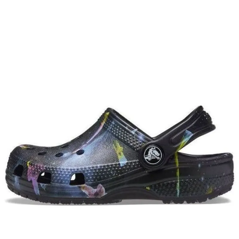 (GS) Crocs Classic Out of this World II Clogs 'Black Multi' 206818-001 sold by KicksCrew