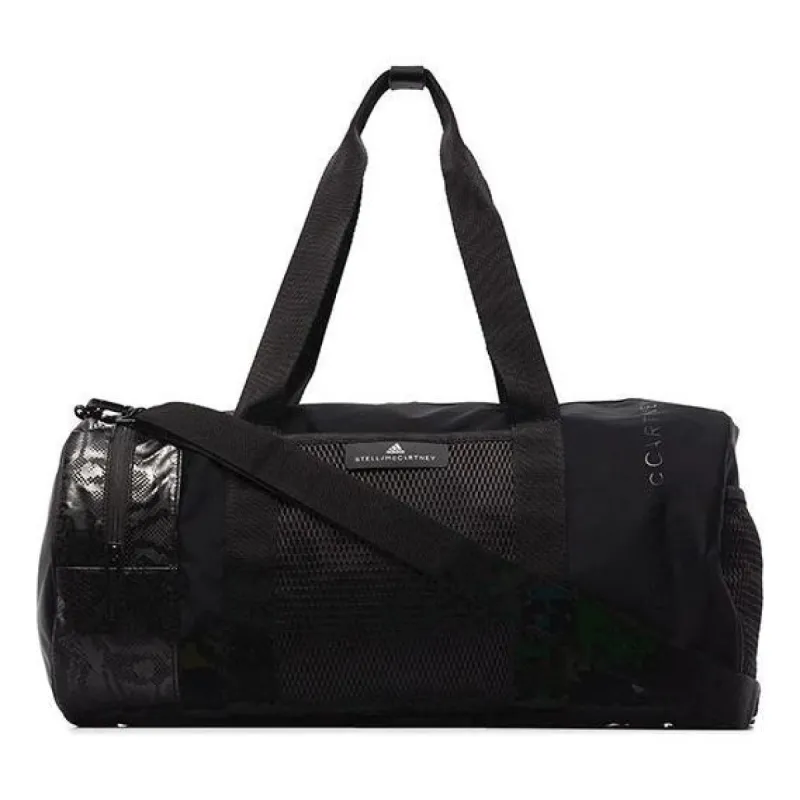 (WMNS) adidas by Stella McCartney Printed Round Duffel Bag 'Black' FP8428 sold by KicksCrew