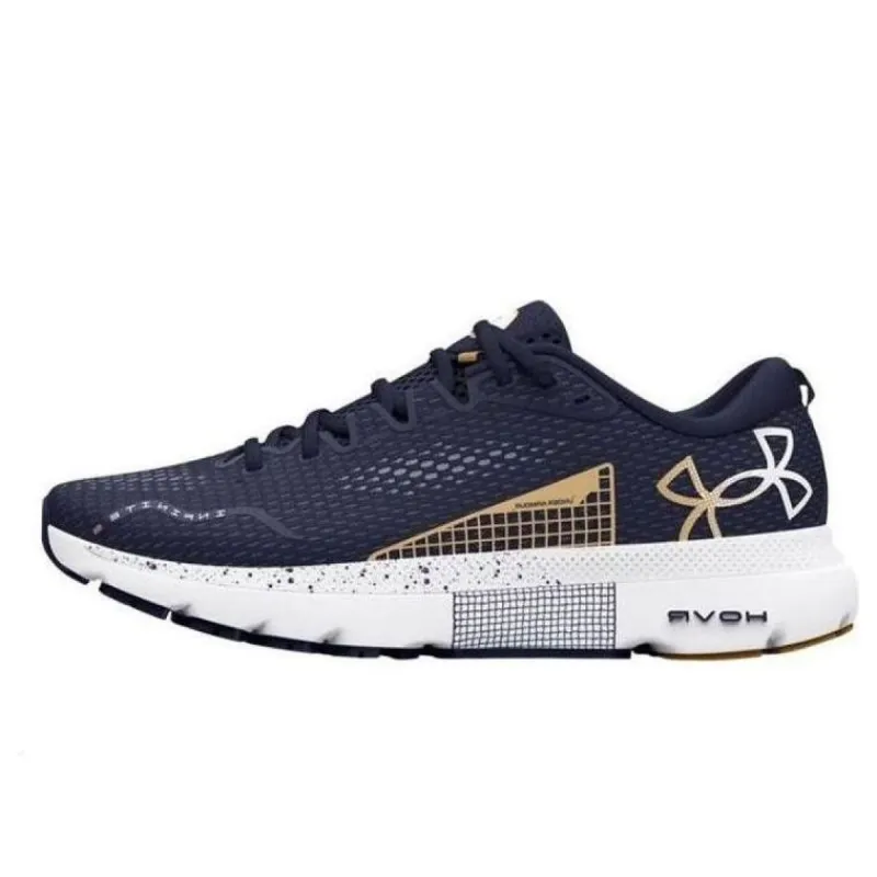 (WMNS) Under Armour HOVR Infinite 5 Collegiate Running Shoes 'Black Gold' 3027424-400 sold by KicksCrew