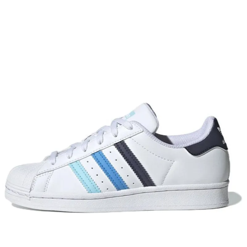 (GS) Adidas Superstar Shoes 'White Bliss Blue' GY9327 sold by KicksCrew