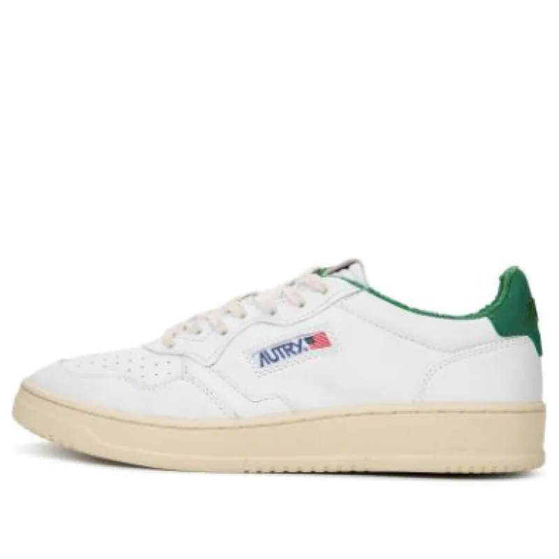 Autry Medalist Low 'White Green' AULM-SP03 sold by KicksCrew
