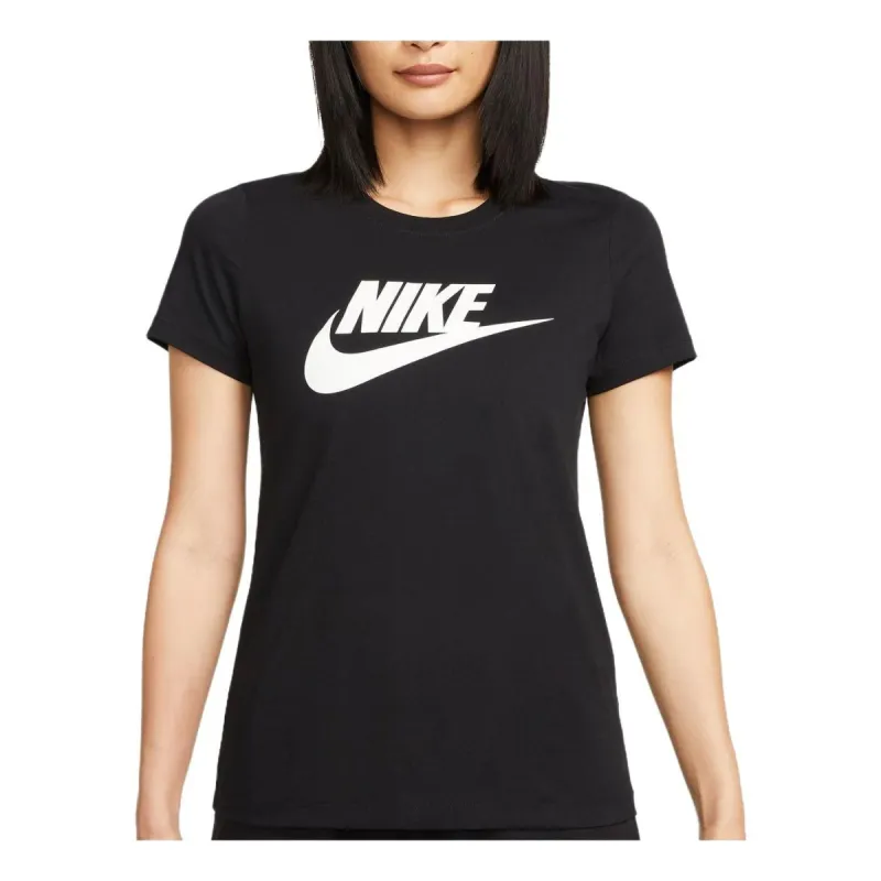 (WMNS) Nike Sportswear Essentials Logo T-Shirt 'Black' DV6095-010 sold by KicksCrew