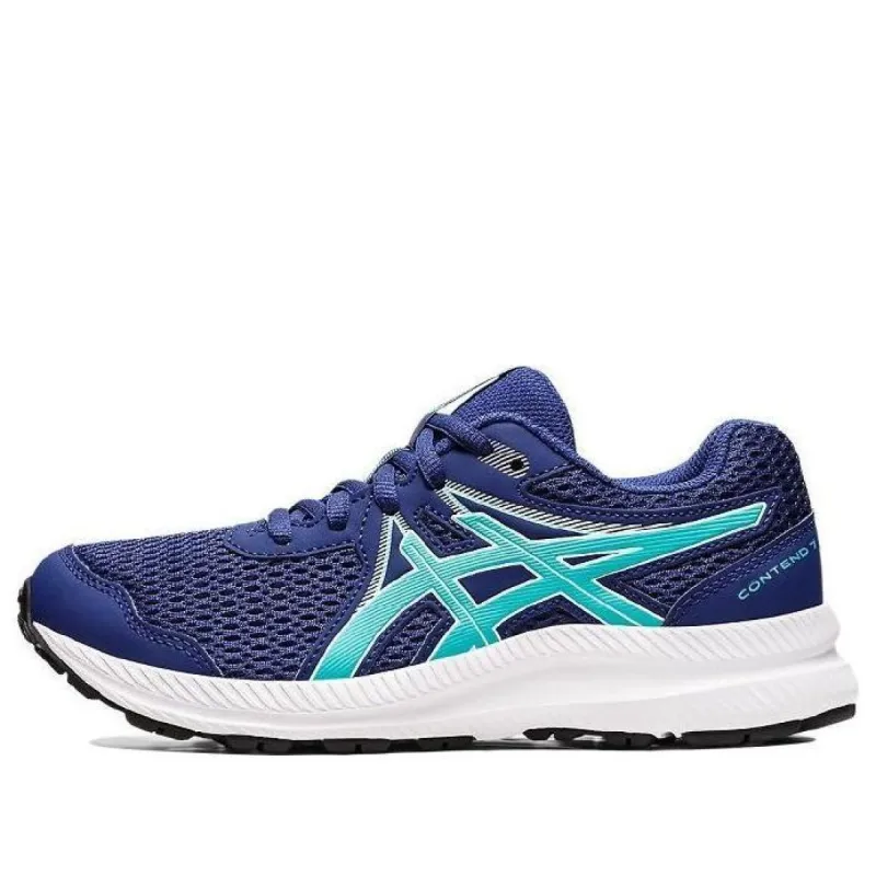 (GS) ASICS Contend 7 'Dive Blue Sea Glass' 1014A192-424 sold by KicksCrew