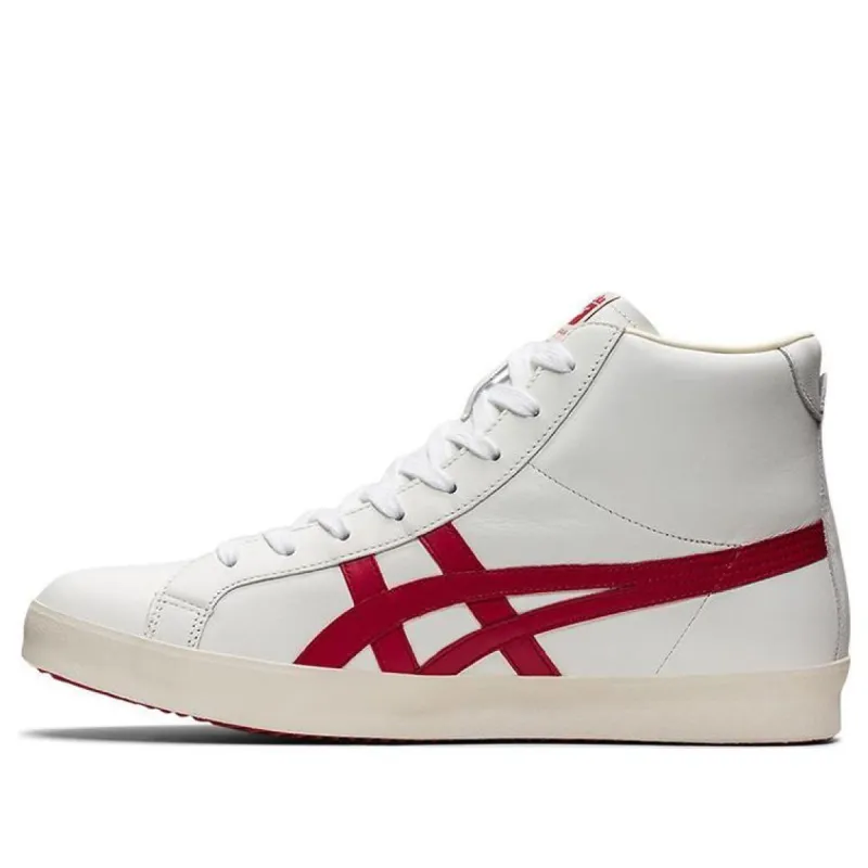 Onitsuka Tiger Fabre Hi NM 'White Classic Red' 1183B439-100 sold by KicksCrew