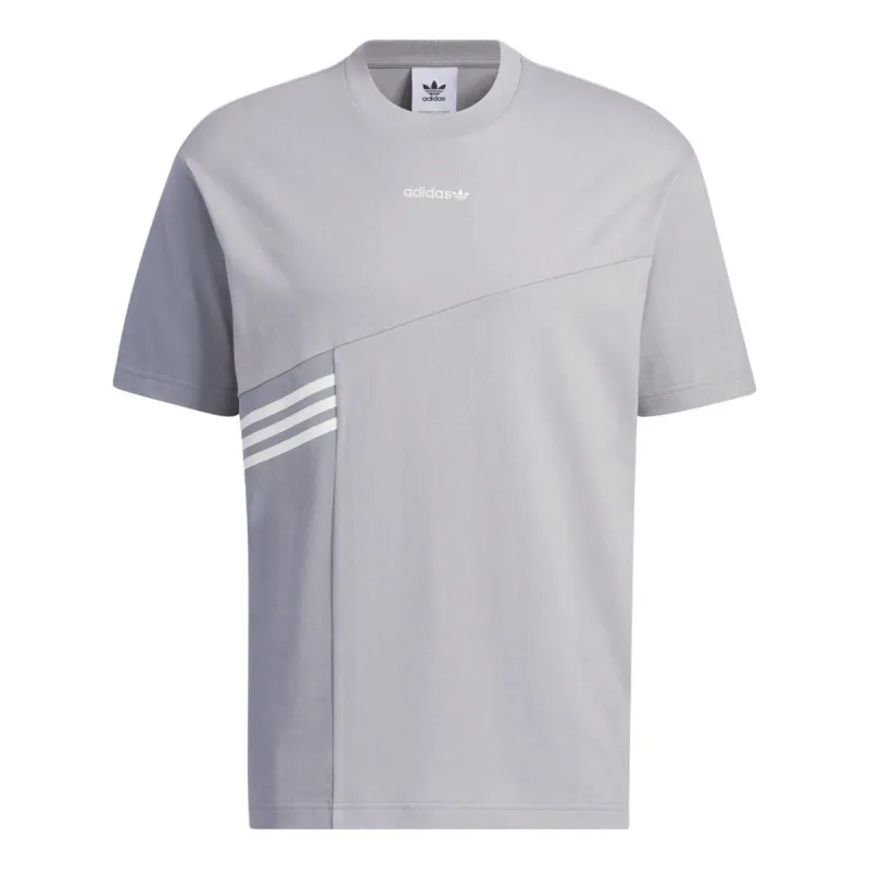 Adidas Adicolor Short Sleeve T-Shirt 'Grey' IU4808 sold by KicksCrew