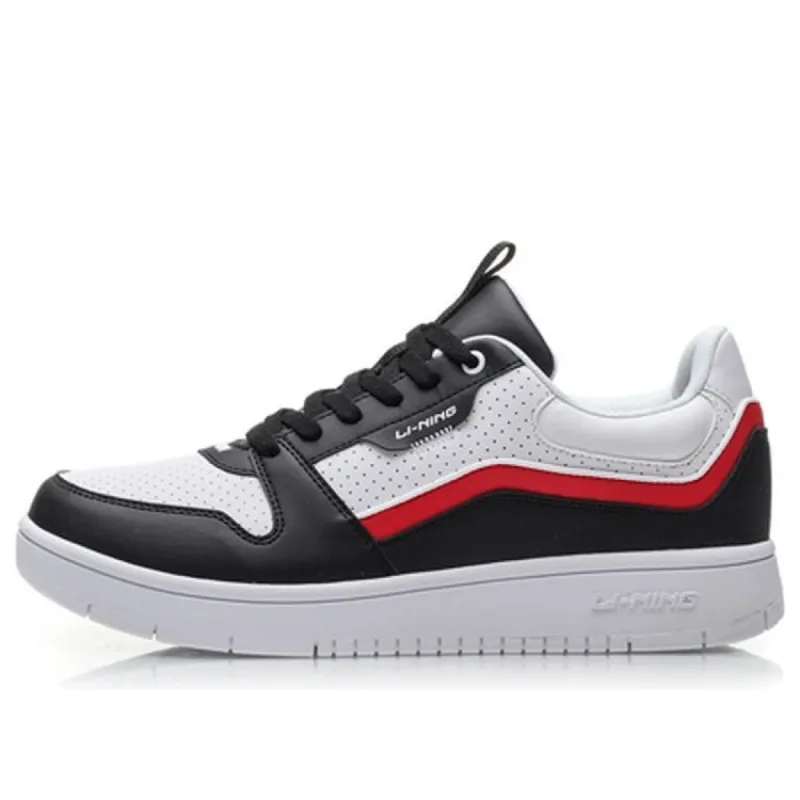Li-Ning Classic Skateboarding Low 'Black White' AGCP201-4 sold by KicksCrew