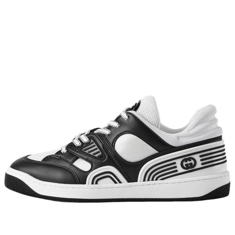 (WMNS) GUCCI Basket Demetra Sneaker 'White Black' 722777-2SH80-1064 sold by KicksCrew