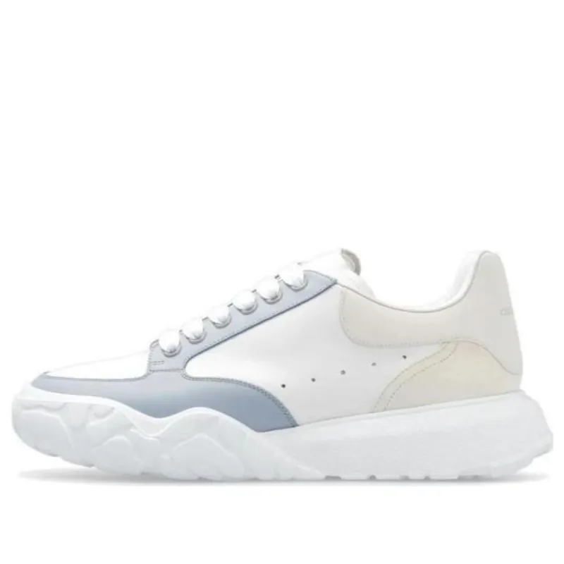 Alexander McQueen Court Trainer 'White Blue Beige' 705117WID698898 sold by KicksCrew