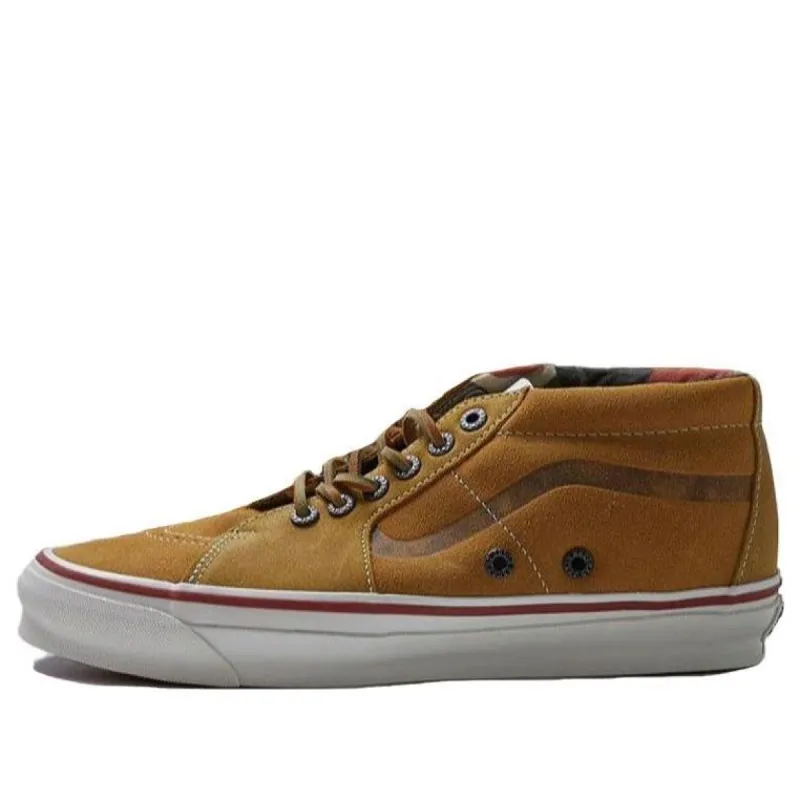 Vans X Nigel Cabourn Og Sk8-mid Lx 'Brown' VN0A4BVCTAN1 sold by KicksCrew