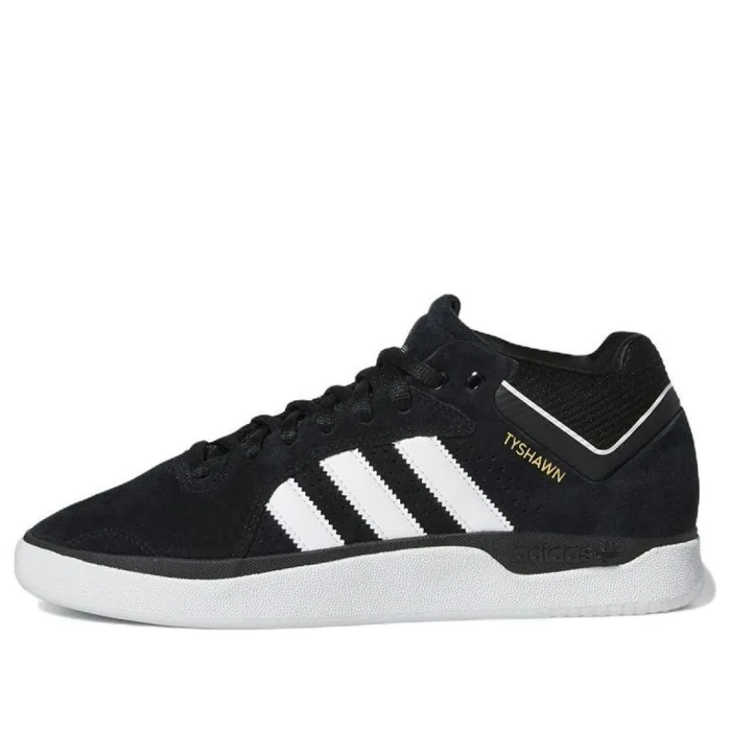 Adidas Tyshawn Shoes 'Core Black Cloud White' GY6947 sold by KicksCrew