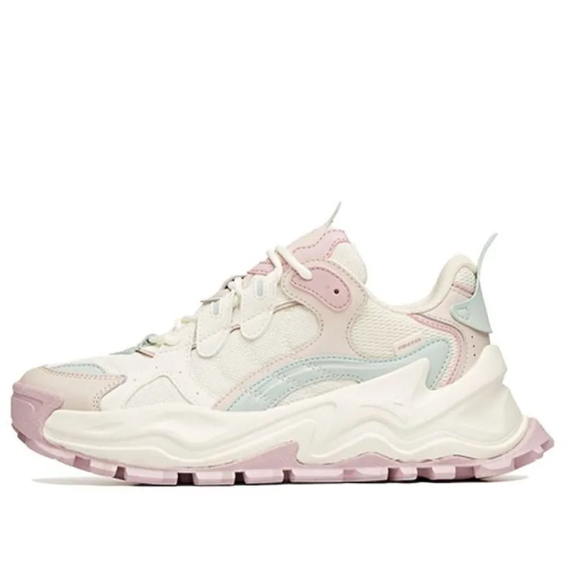 (WMNS) ANTA Casual Sneakers 'Ivory Pink Green' 922028881-2 sold by KicksCrew