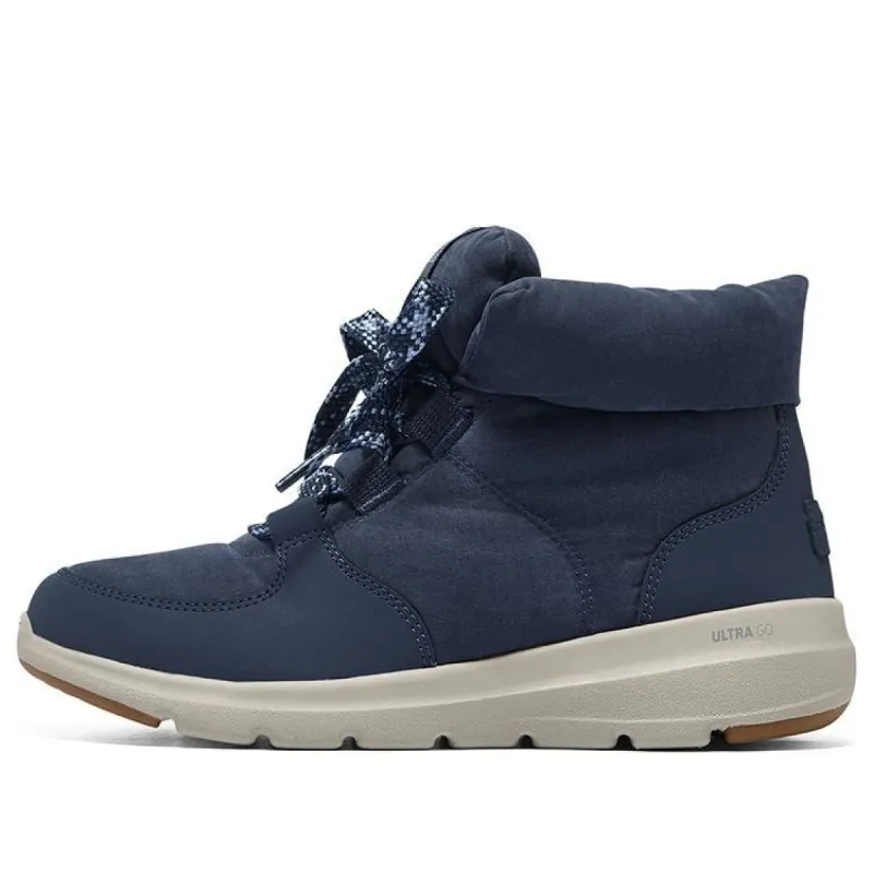 (WMNS) Skechers Glacial Ultra 'Trend Up - Navy' 144194-NVY sold by KicksCrew