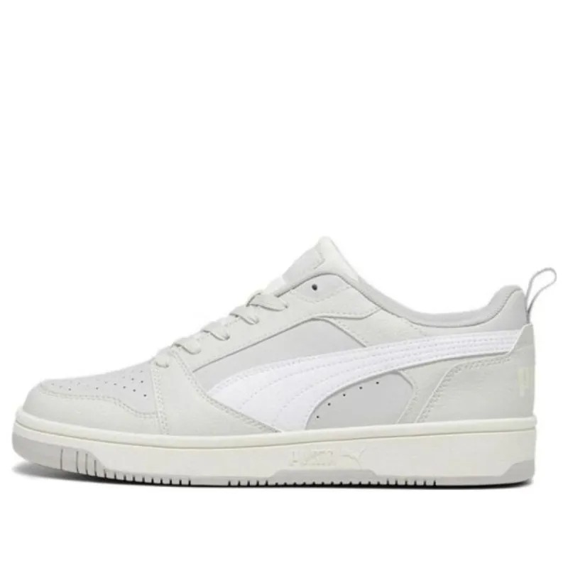 PUMA Rebound V6 Low 'Ash Gray White' 392328-10 sold by KicksCrew
