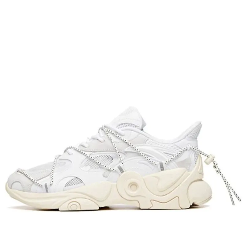 (WMNS) ANTA Split Sneakers 'Ivory White Grey' 922028850-1 sold by KicksCrew