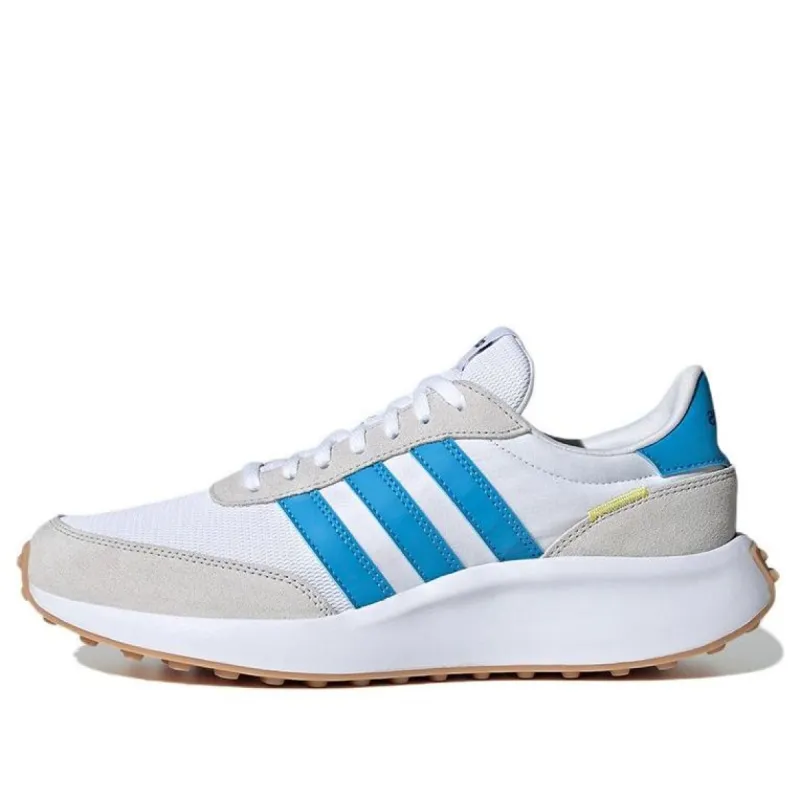 Adidas Run 70S Shoes 'White Grey Blue' GX6758 sold by KicksCrew