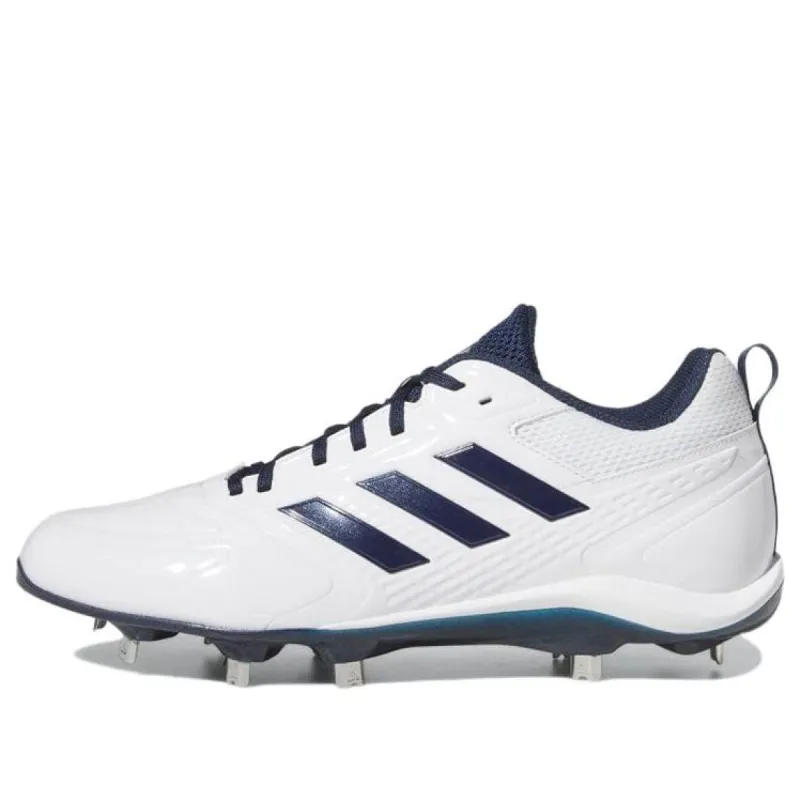 adidas Stabile 5 Low Cleats 'White Navy Blue' GW1949 sold by KicksCrew