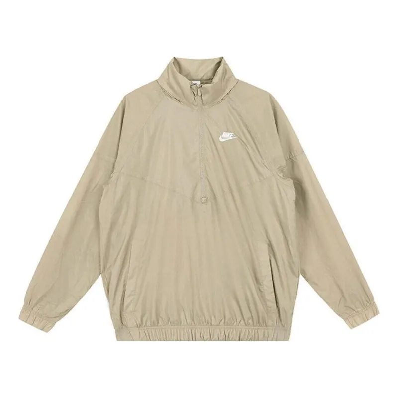 NikeLab Track Jacket 'Khaki White' DQ4911-247 sold by KicksCrew
