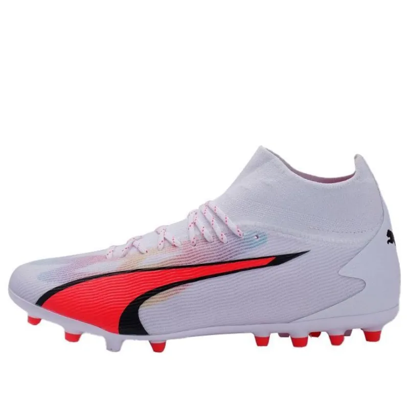 PUMA Ultra Pro MG 'White Black Fire Orchid' 107508-01 sold by KicksCrew