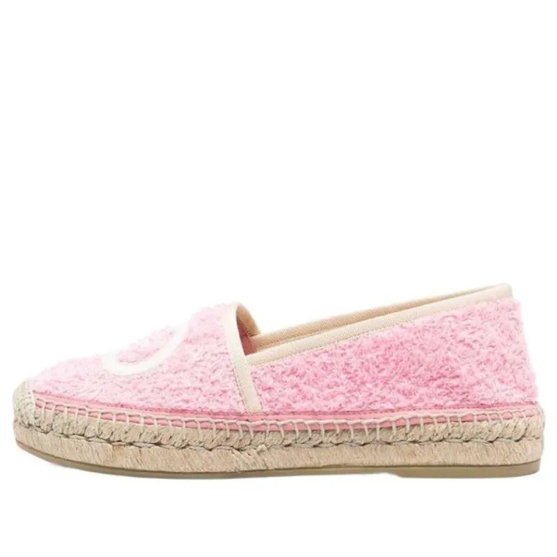 (WMNS) GUCCI Terry Cloth Espadrilles 'Interlocking G - Pink Dusty' 695070-UYR10-5860 sold by KicksCrew