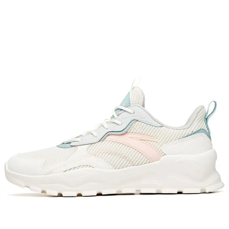 (WMNS) ANTA Retro Running Shoes 'White Blue Pink' 922027022-2 sold by KicksCrew