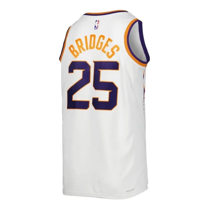 Nike NBA Phoenix Suns Mikal Bridges Jerseys 'White' FB1809-103 sold by KicksCrew