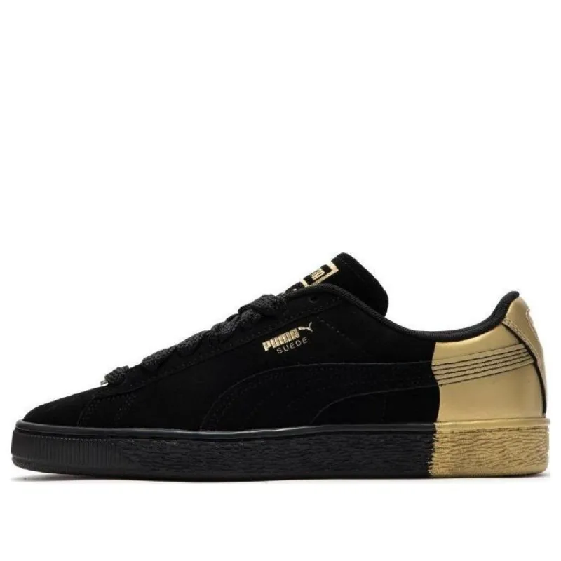 PUMA Suede Dance Crew 'Black Gold Metallic' 398306-01 sold by KicksCrew