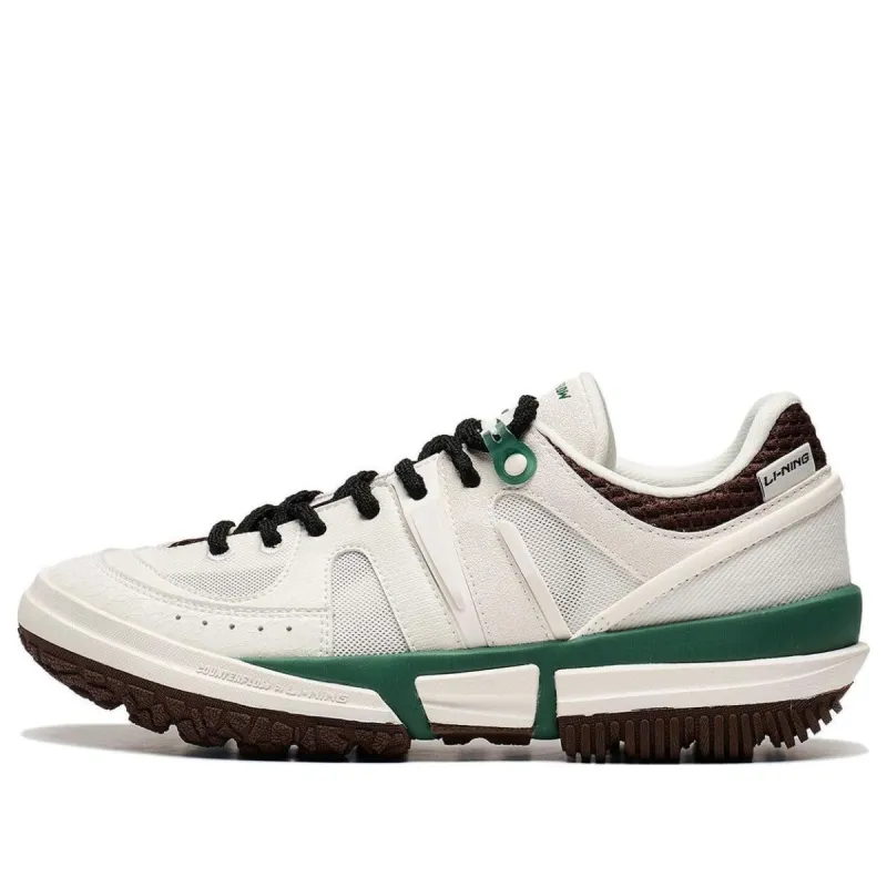 (WMNS) Li-Ning CF Linchuan Lite 'Beige Green Brown' AGLT082-5 sold by KicksCrew