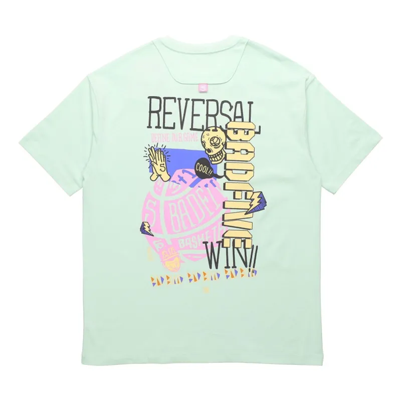 Li-Ning BadFive Cartoon Graphic T-shirt 'Light Green' AHSR479-4 sold by KicksCrew