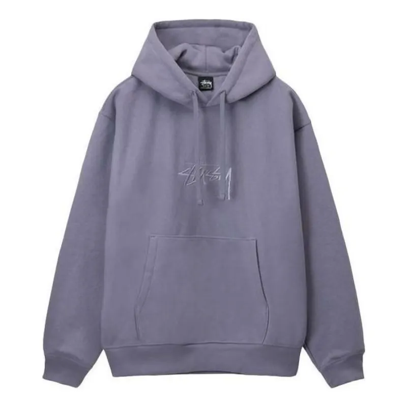 Stussy Stock Logo Applique Hoodie 'Mauve' 118475-MAUV sold by KicksCrew
