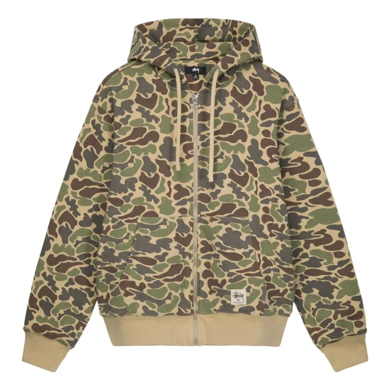 Stussy Camo Double Face Zip Hoody Jacket 'Camo' 118466 sold by KicksCrew
