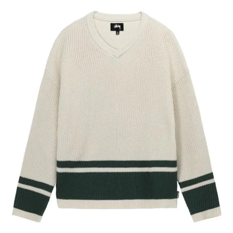 Stussy Athletic Sweater 'Natural' 117165-NATL sold by KicksCrew