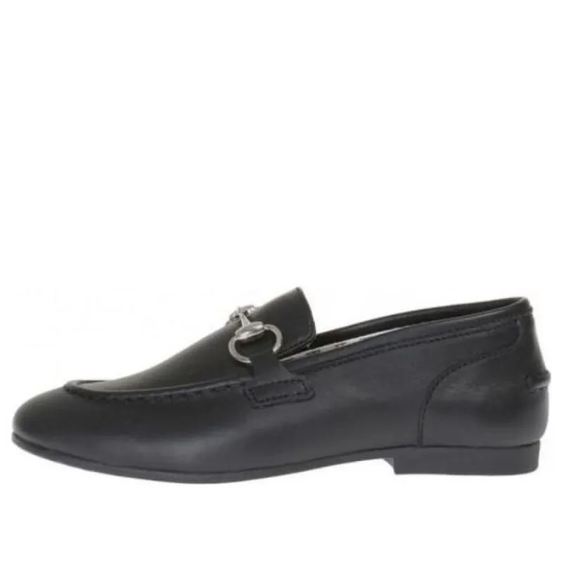 (GS) Gucci Jordaan Loafers 'Black' 484908-BLN00-1000 sold by KicksCrew