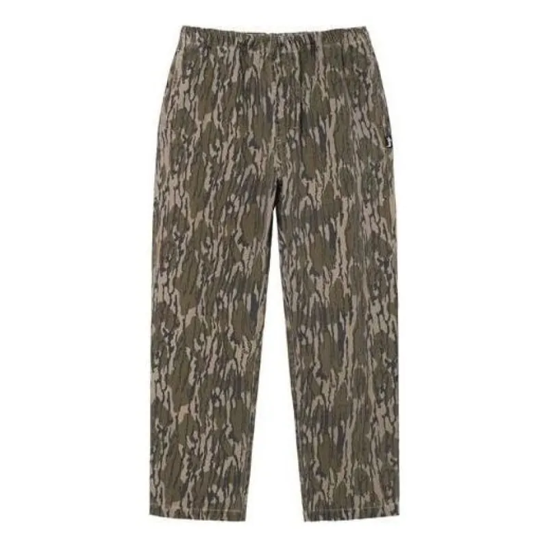 Stussy Mossy Oak Beach Trousers 'Grey Green' 116529 sold by KicksCrew