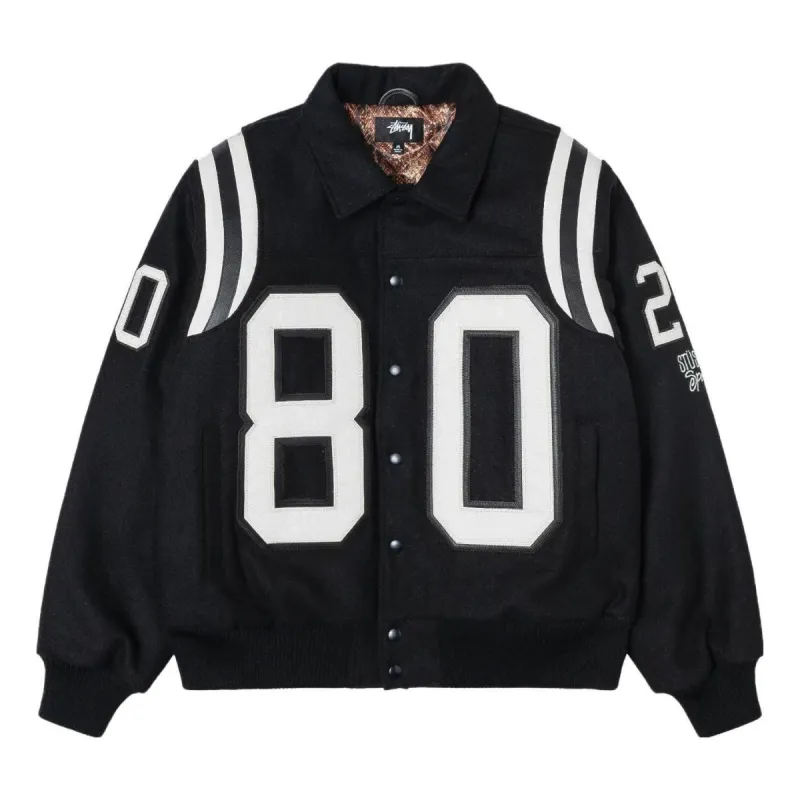 STUSSY SS-LINK VARSITY JACKET（Stussy SS Link Varsity