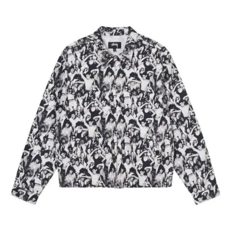 Stussy Beach Mob Bing Jacket 'Black White' 115651 sold by KicksCrew