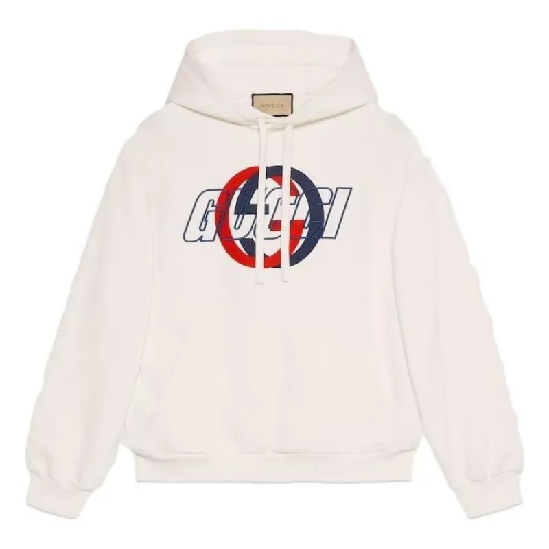 Gucci Cotton Jersey Hooded Sweatshirt 'Off White' 770839-XJGA2-9314 sold by KicksCrew
