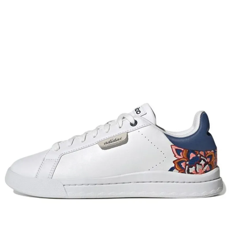 (WMNS) adidas Court Silk 'White Mystery Blue' GX2177 sold by KicksCrew