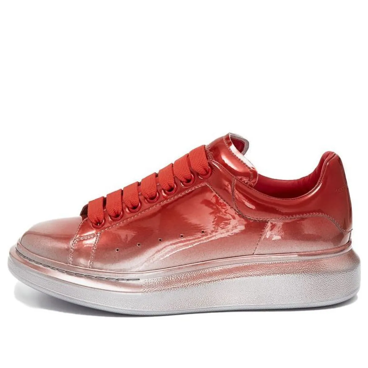 Alexander McQueen Oversized Sneaker 'Silver Red' 604244WHXF18166
